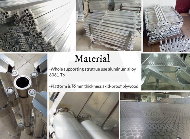 Aluminum Plywood Stage