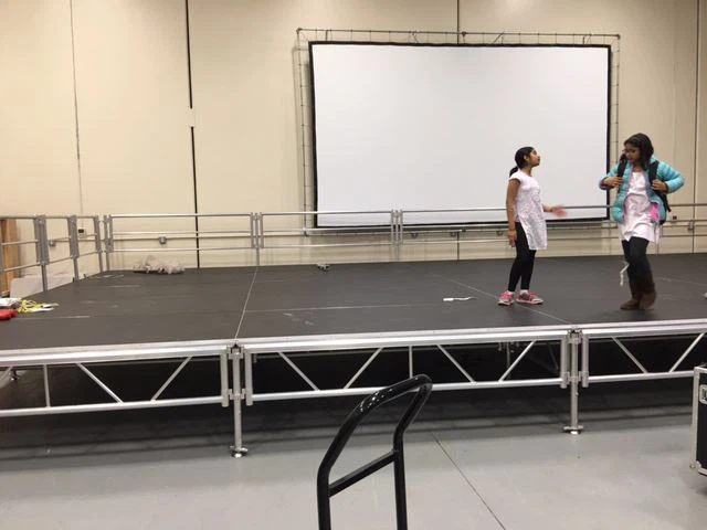Aluminum church stage